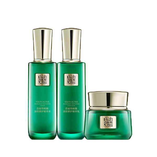 百雀羚 淡纹修护水乳套装
