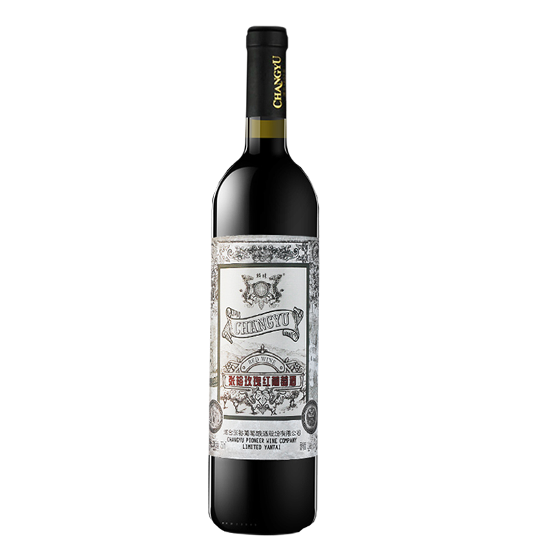 张裕 玫瑰红甜红酒