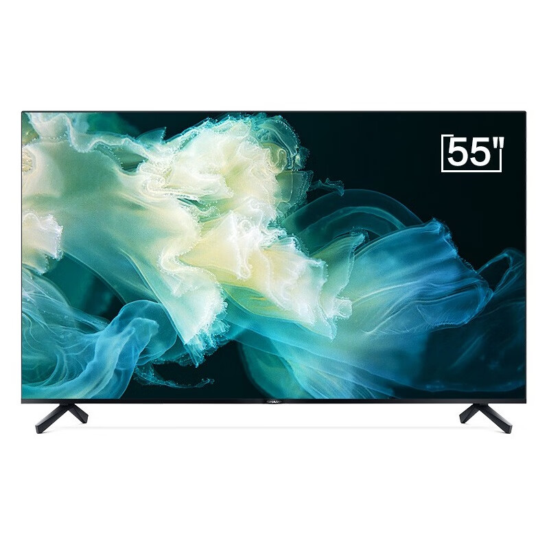 夏普纤薄全面屏电视