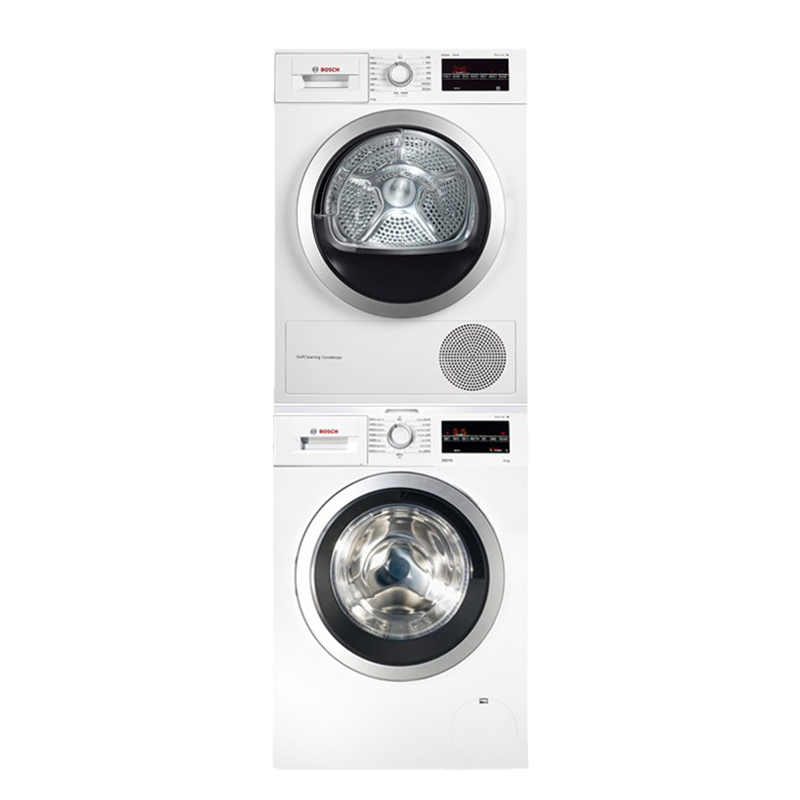 博世大容量滚筒洗烘套装