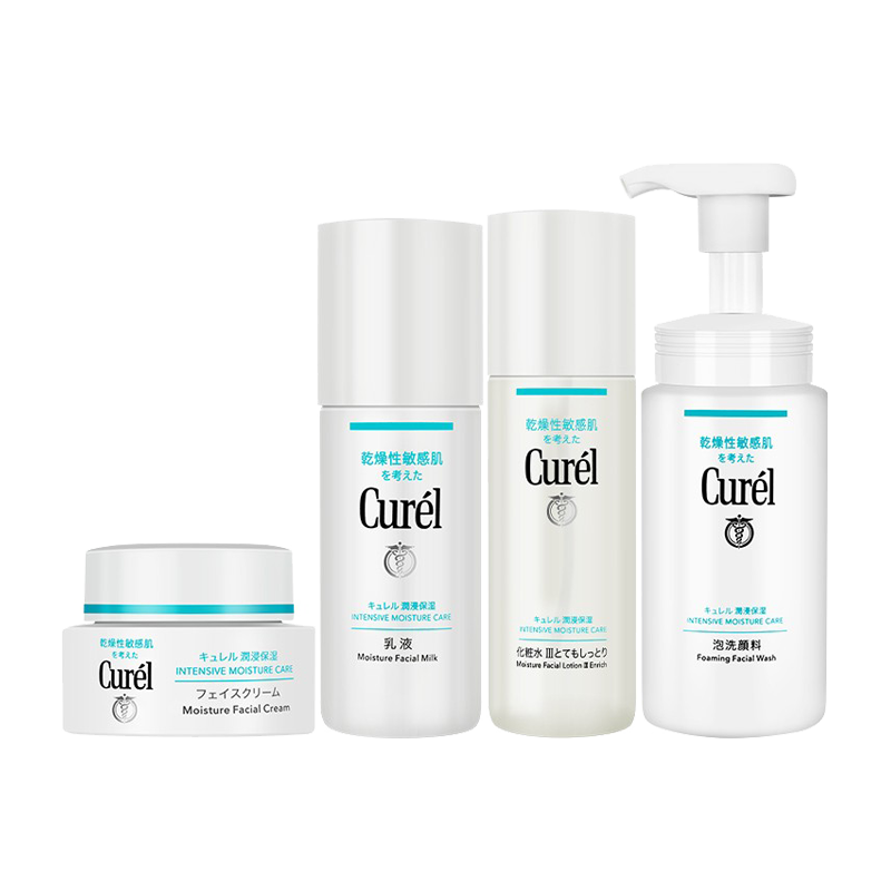 珂润 润浸保湿护肤套装