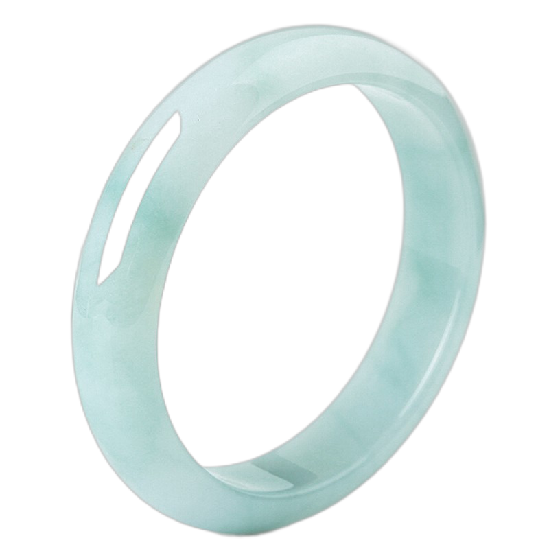 艾选潮品 温柔恬静翡翠手镯