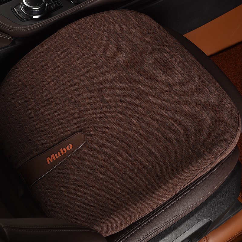 牧宝 彩麻面料汽车坐垫