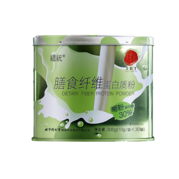 同仁堂 铁盒膳食纤维蛋白粉
