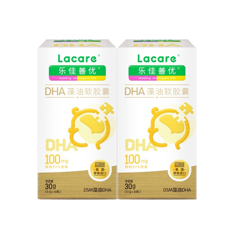 乐佳善优DHA藻油软胶囊