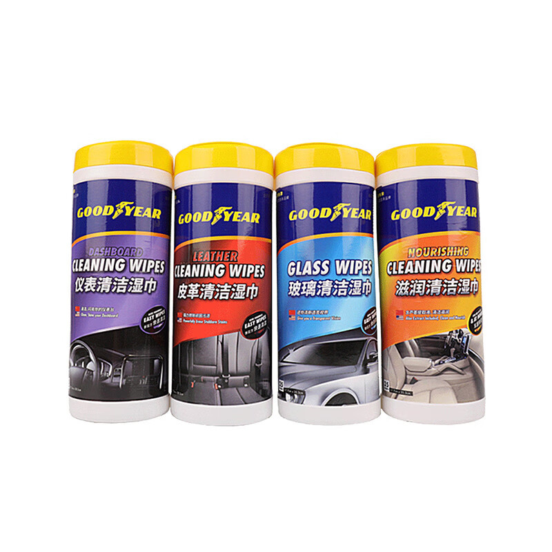 固特异 除尘去污 汽车湿纸巾