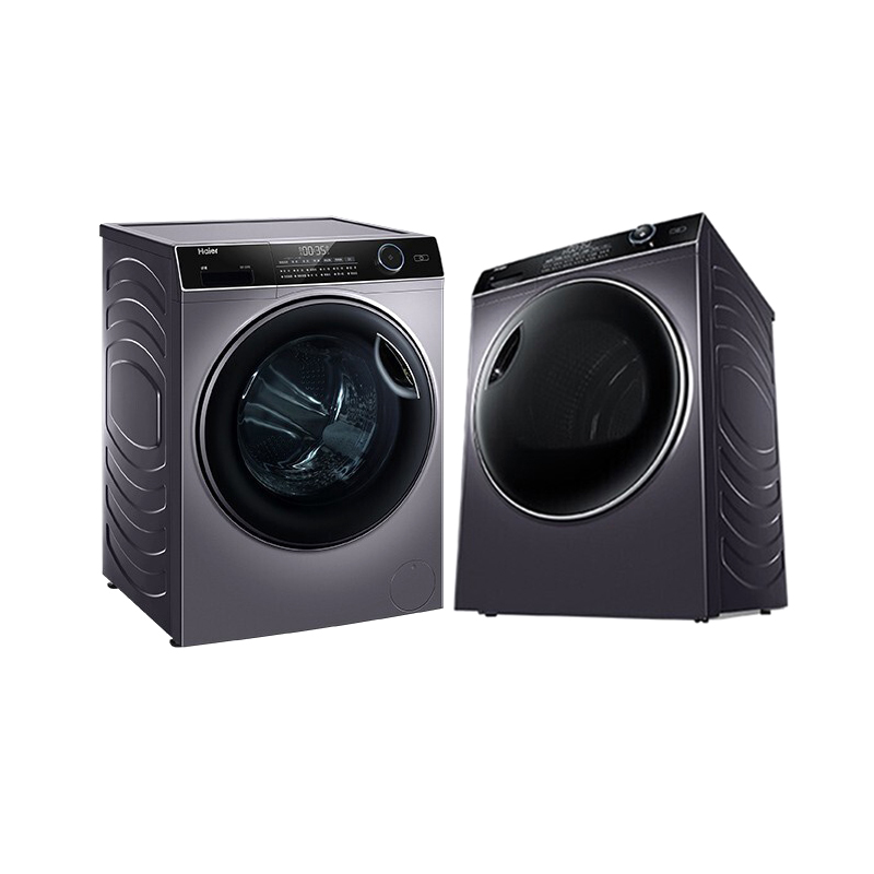 海尔快速干衣滚筒洗烘套装