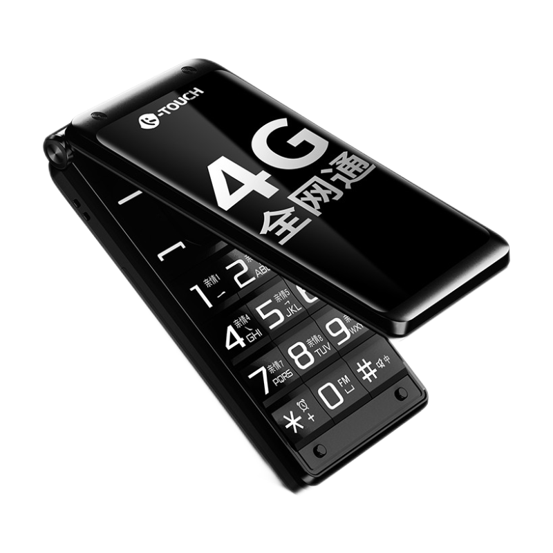 天语 后置摄像头翻盖老年机