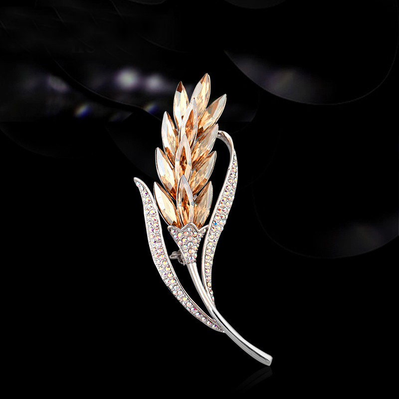 Eternelle 麦穗胸针