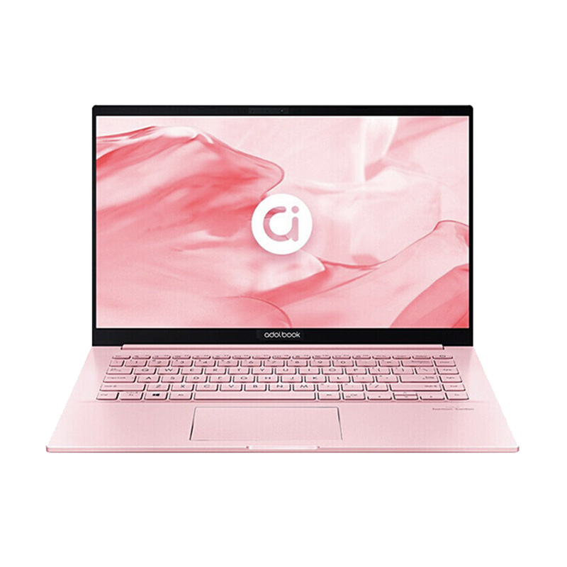 华硕 高颜值粉色笔记本