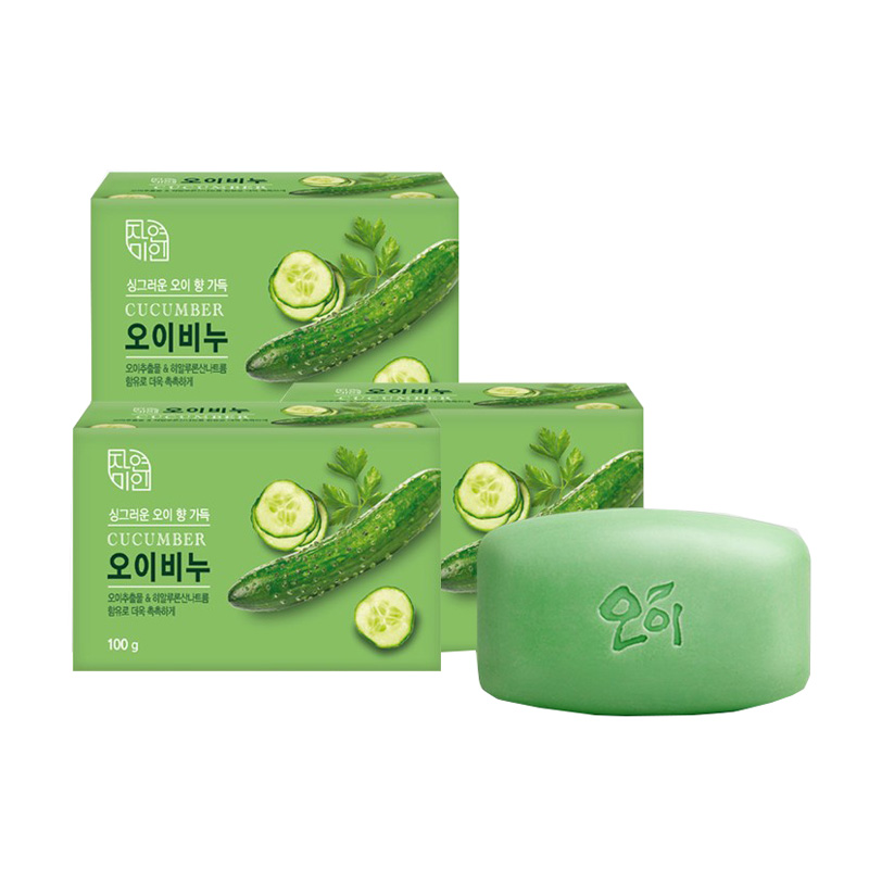 無瑾花 黄瓜清新去油香皂