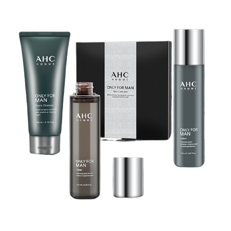 ahc 清爽保湿护肤套装