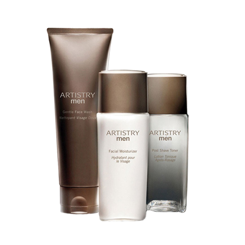 安利 补水保湿男士护肤套装