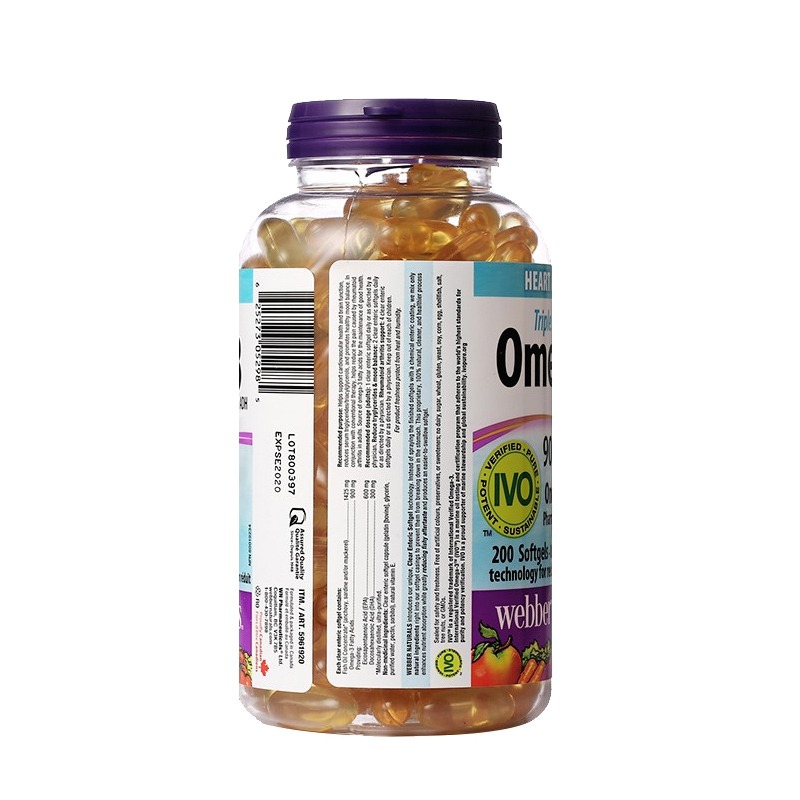 伟博天然深海鱼油胶囊