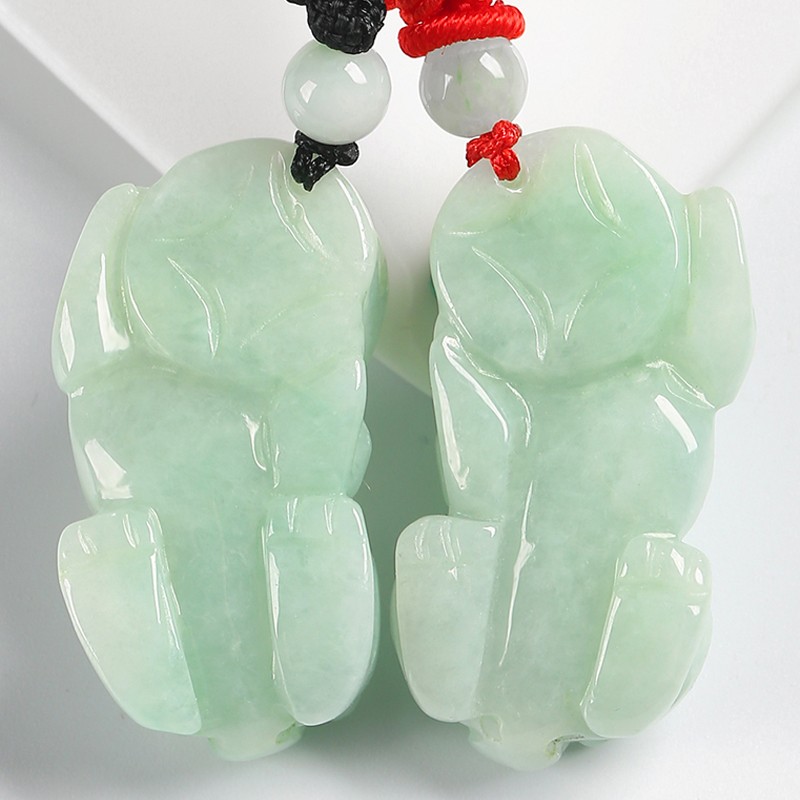 凤禧 情侣款翡翠吊坠