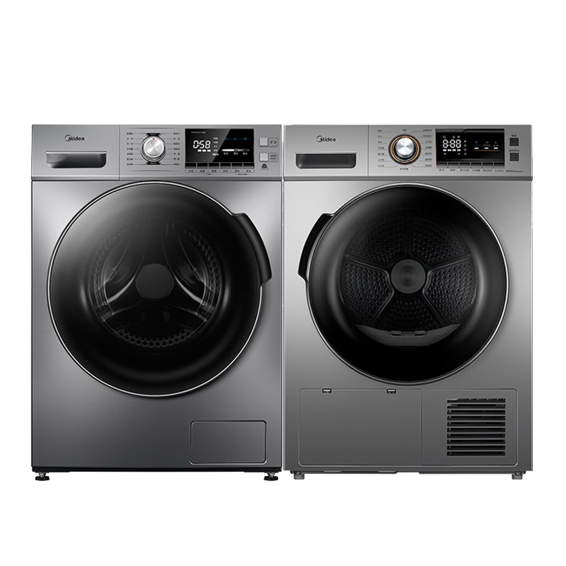 美的 双重蒸汽洗烘套装