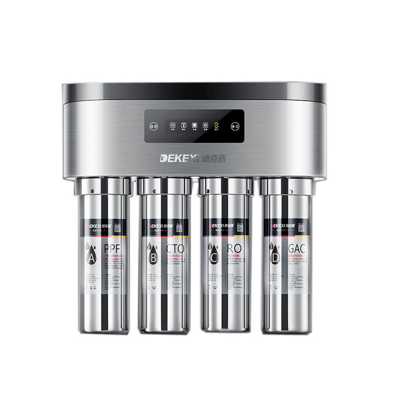 德克西低废水自吸泵不锈钢净水器