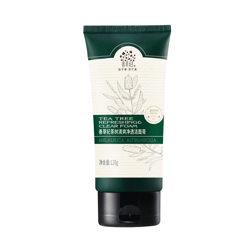 善草纪 澳洲茶树精油洗面奶