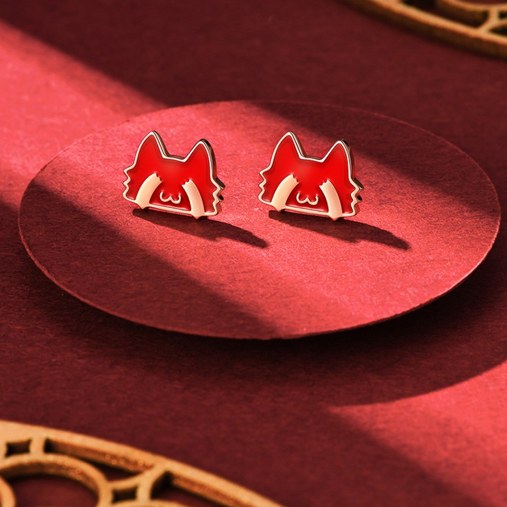 卡蒂罗 感温变色耳饰