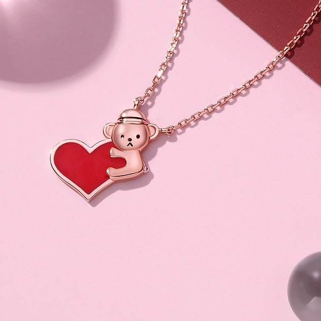 唯一 泰迪珍藏联名银项链