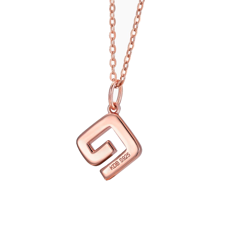 卡蒂罗几何回字项链