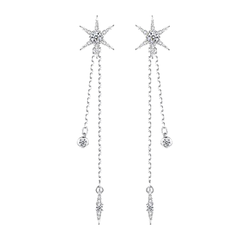 卡蒂罗 六芒星耳饰