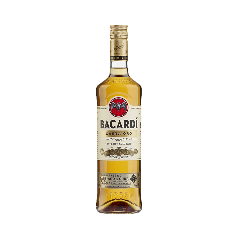 百加得 浓郁深金色泽朗姆酒