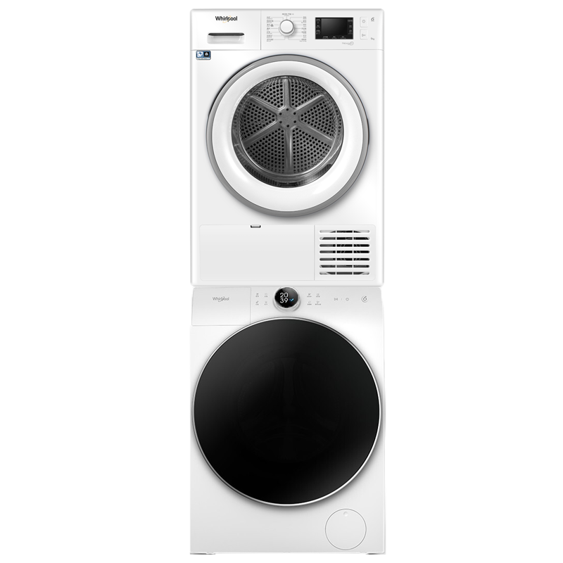 惠而浦变频直驱滚筒洗烘套装