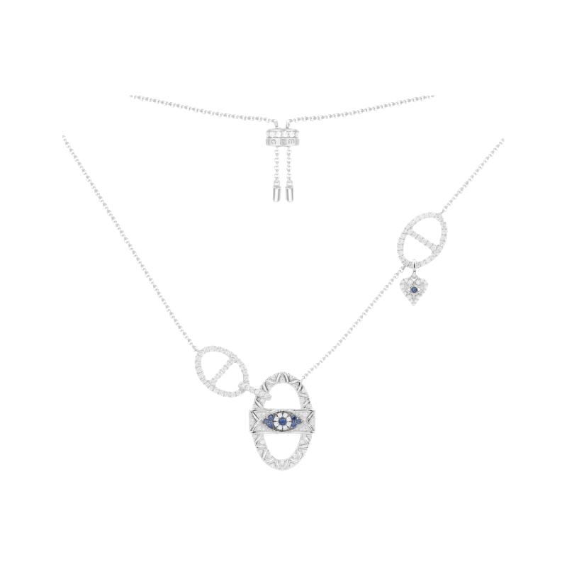 APM Monaco银锁骨项链