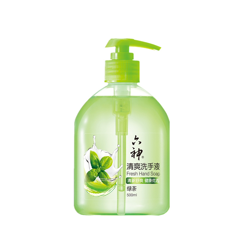 六神 草本绿茶 洗手液