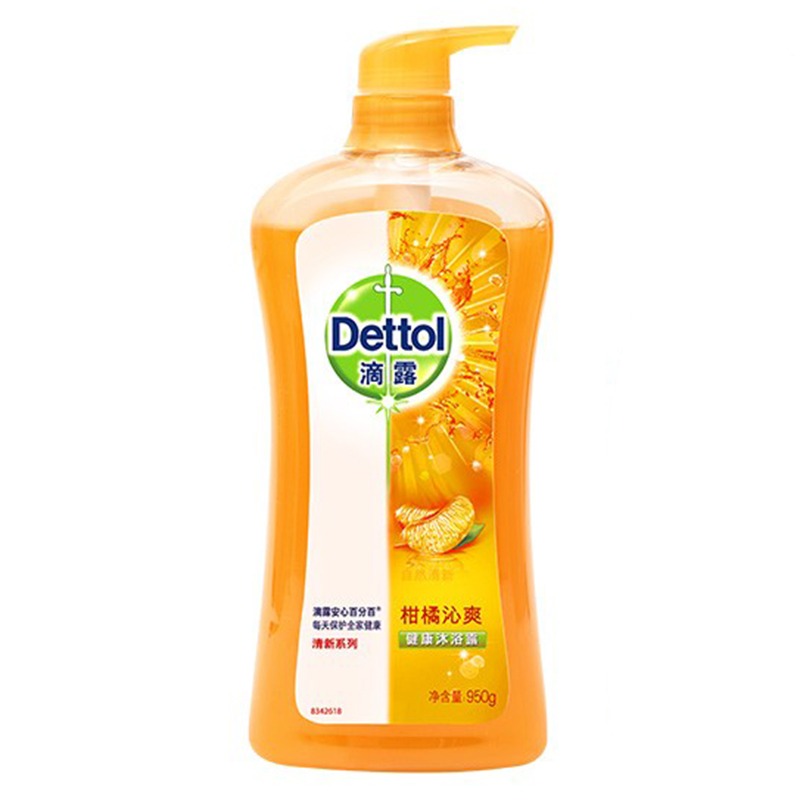 滴露滋润保湿柑橘清新沐浴露