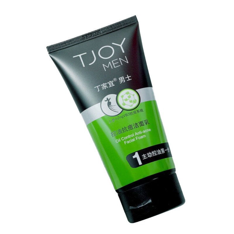 丁家宜深层清洁男士洗面奶