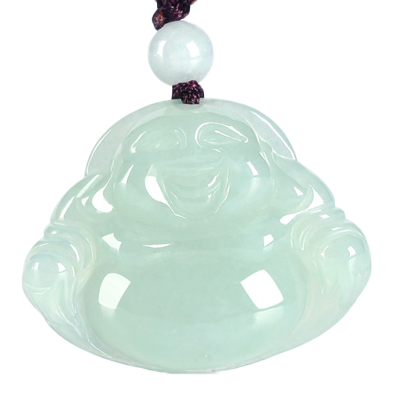 凤禧 弥勒佛公翡翠吊坠