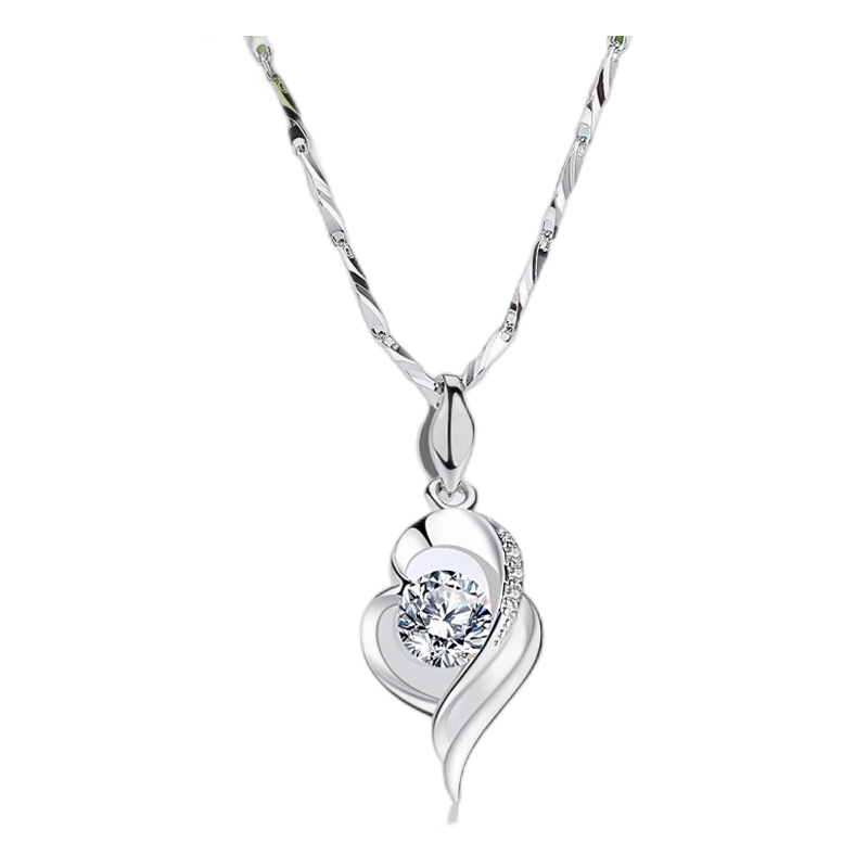 奢蒂 简约999足银项链