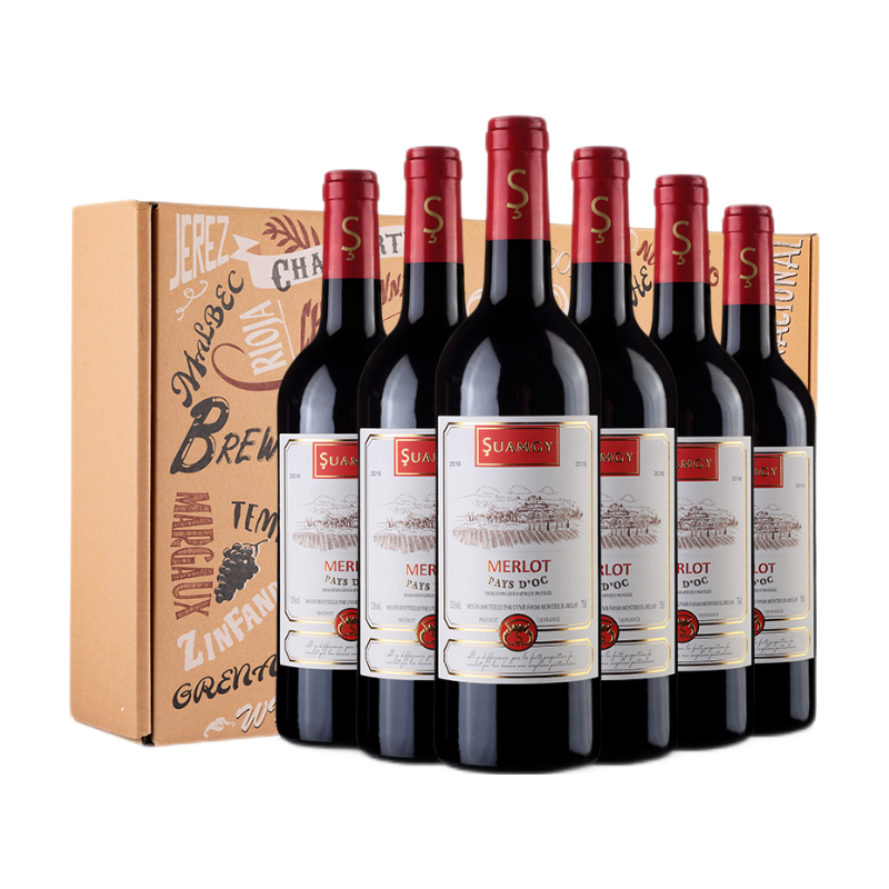 圣芝 梅洛纯酿红酒