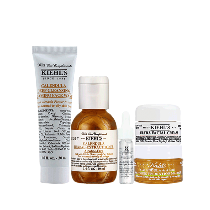 科颜氏 滴滴菁纯套装