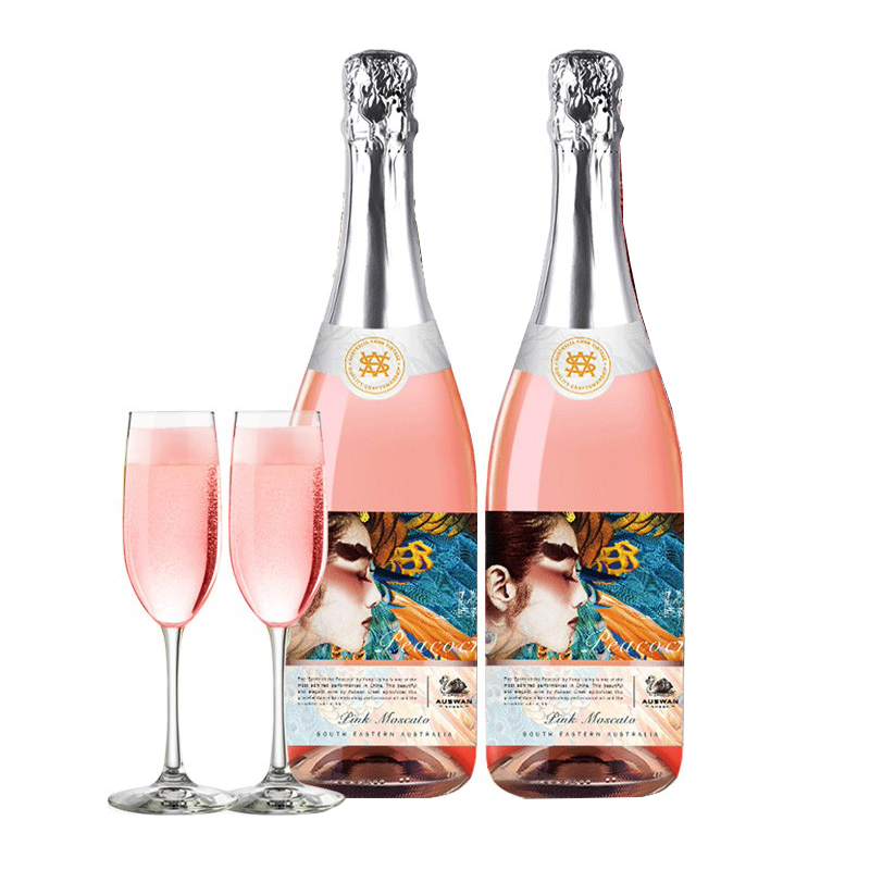 天鹅庄 进口桃红起泡香槟