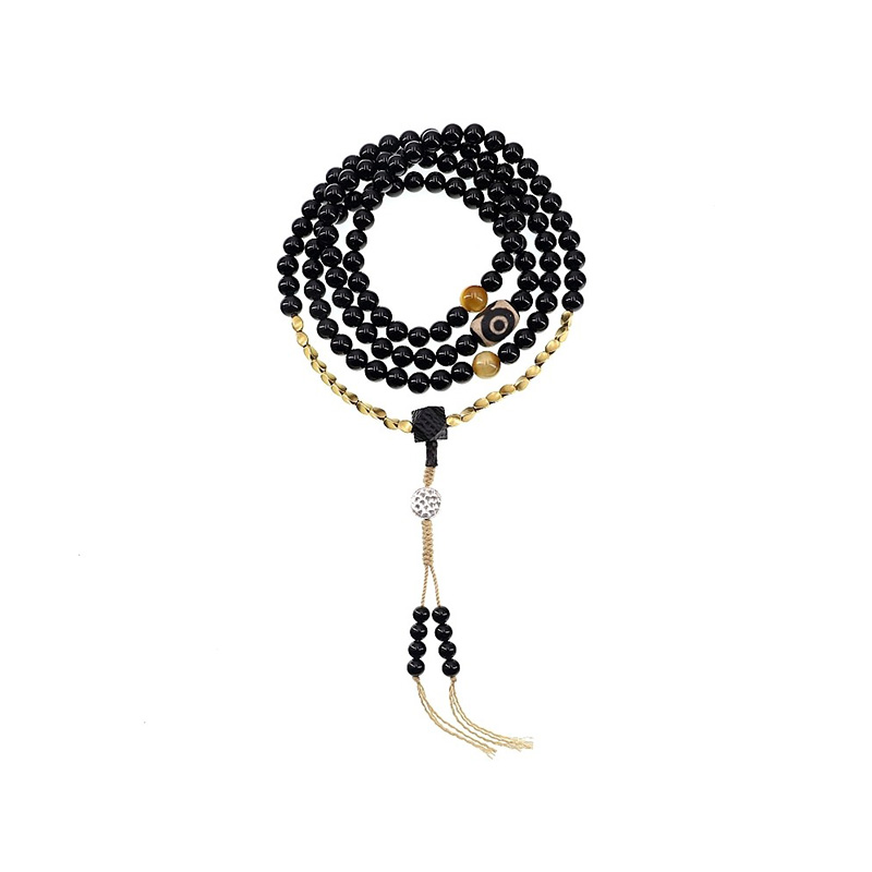 FEERIJT 天然黑玛瑙手链