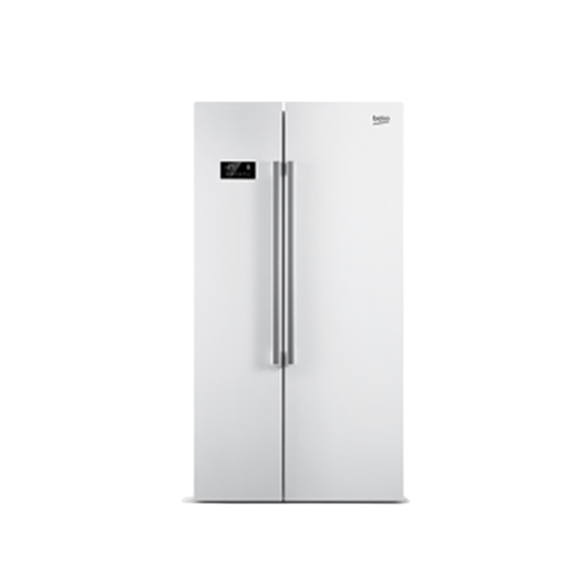 倍科蓝光养鲜对开门冰箱