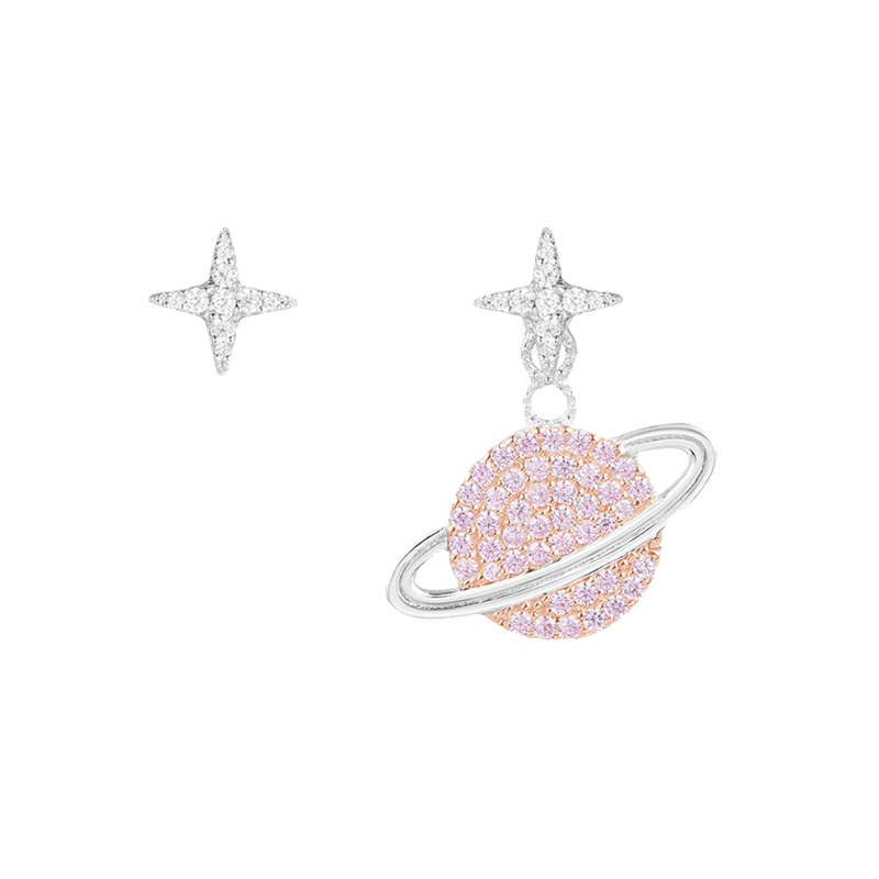 APM 粉色星球 耳钉