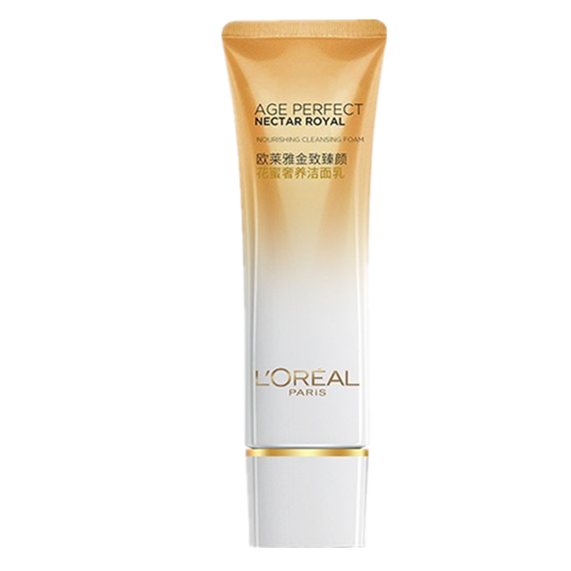 欧莱雅 金致臻颜花蜜奢养洁面乳