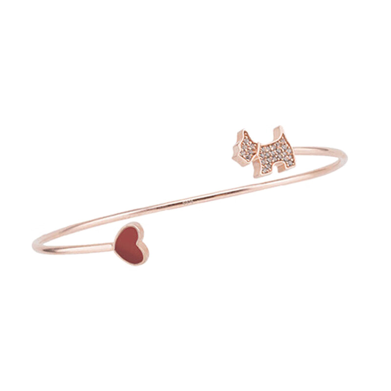 AGATHA 爱心小狗 手链