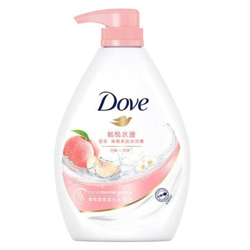 多芬婴儿般粉嫩肌肤的沐浴乳