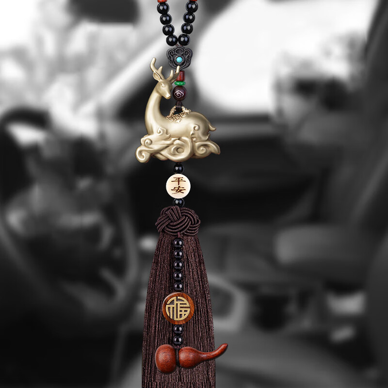 牧山 铜鹿 汽车挂件