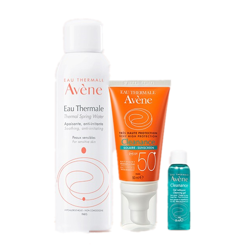 雅漾 控油清洁套装