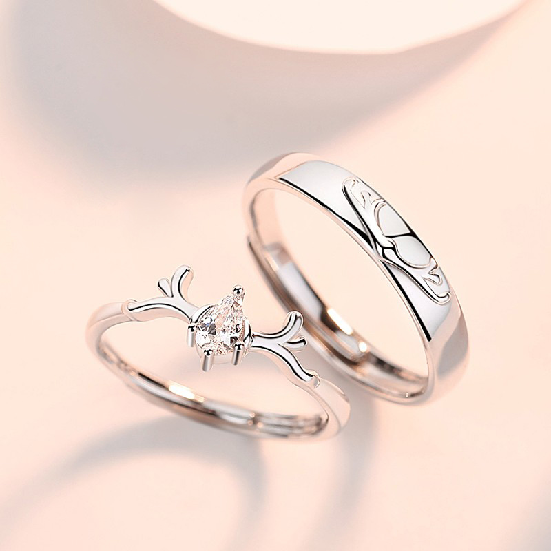 圣雅罗情侣活口设计戒指