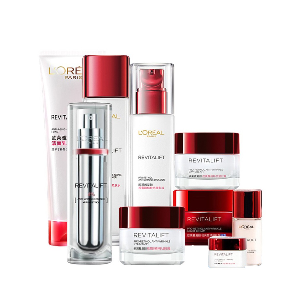 欧莱雅 紧致滋润护肤套装