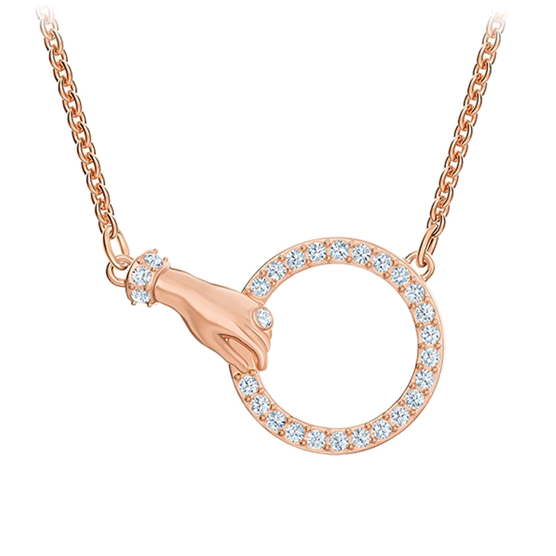 施华洛世奇 简约圆环项链
