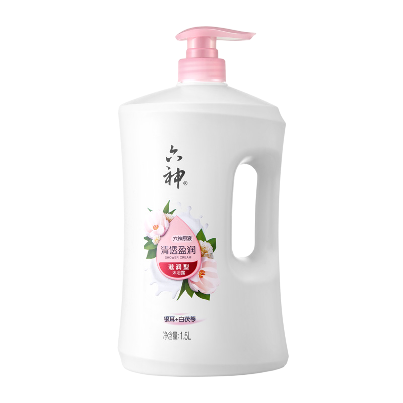 六神白茯苓清透盈润沐浴露