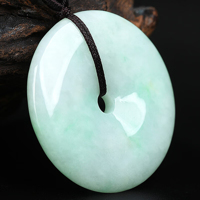 凤禧 水润平安扣翡翠吊坠